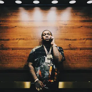 Posted Up - "Why'd you call if you got other numbers to dial? / Why'd you call If you've been seeing someone else? / Why'd you call just to play with my heart?" — "Why'd You Call?"&nbsp;(Photo: DJ Mustard via Instagram)