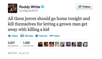Roddy White - (Photo: Twitter via Roddy White)