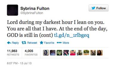 Sybrina Fulton - (Photo: Twitter via Sybrina Fulton)