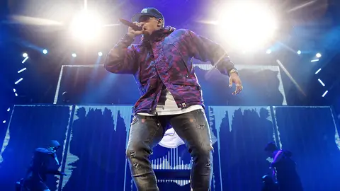 Chris Brown Pledges 'Royalty' Proceeds - Breezy will donate one dollar from each sale of his upcoming&nbsp;album Royalty, which is dropping&nbsp;December 18, to the Children's Miracle Network Hospitals organization.(Photo by Theo Wargo/Getty Images for Live Nation)