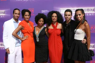 2007: Diana Ross And Her Children - BET Awards 2007 (Photo by Arnold Turner/WireImage for BET Network) (Photo by Arnold Turner/WireImage for BET Network)