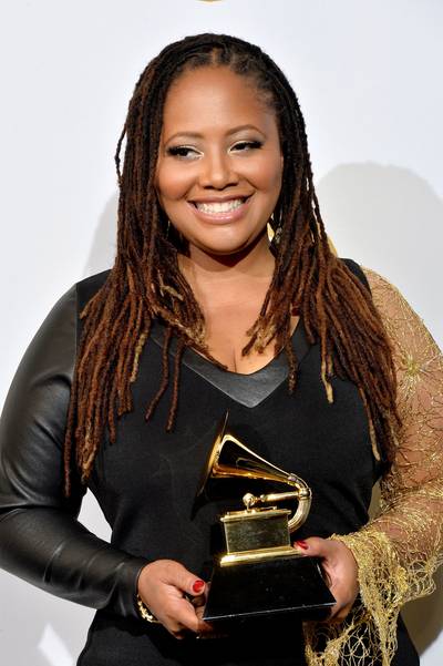 Grammy's Golden Goddess - Lalah Hathway won her most recent Grammy in February 2015. The two-time winner picked up her most recent trophy for Best Traditional R&amp;B Performance with Robert Glasper and Malcolm-Jamal Warner for the single, &quot;Jesus Children.&quot;  (Photo: Frazer Harrison/Getty Images)