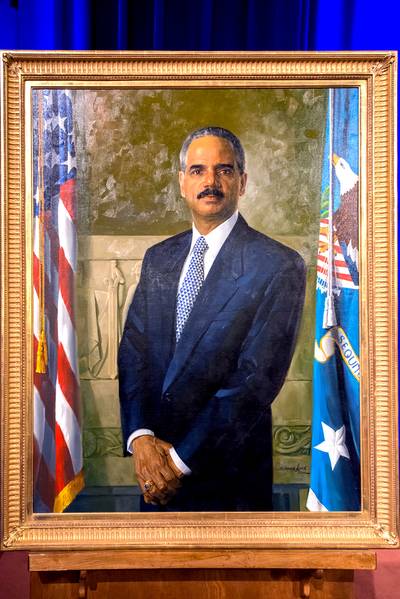 It's Official - Attorney General Eric Holder, the longest-serving member of President Obama's cabinet, announced his resignation in September. And as the president said at the unveiling of Holder's official portrait, it is a &quot;bittersweet&quot; goodbye. In the past six years, there have been many bumps in the road, from the tragic shooting deaths of innocent children and African-American men to a contempt vote by the GOP-led House of Representatives. Through it all, Holder has held his head high and stood his ground. Here are some of the highlights of his Obama years.&nbsp;&nbsp;—&nbsp;Joyce Jones (@BETpolitichick)(Photo: United States Department of Justice)