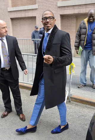 Mr. Talent - Nick Cannon left the ABC Studio in New York City looking dapper as ever.(Photo: RGK, PacificCoastNews)