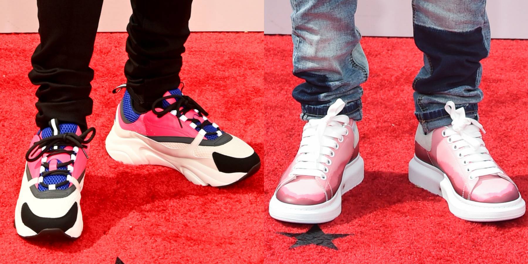 Rappers wearing cheap alexander mcqueen sneakers