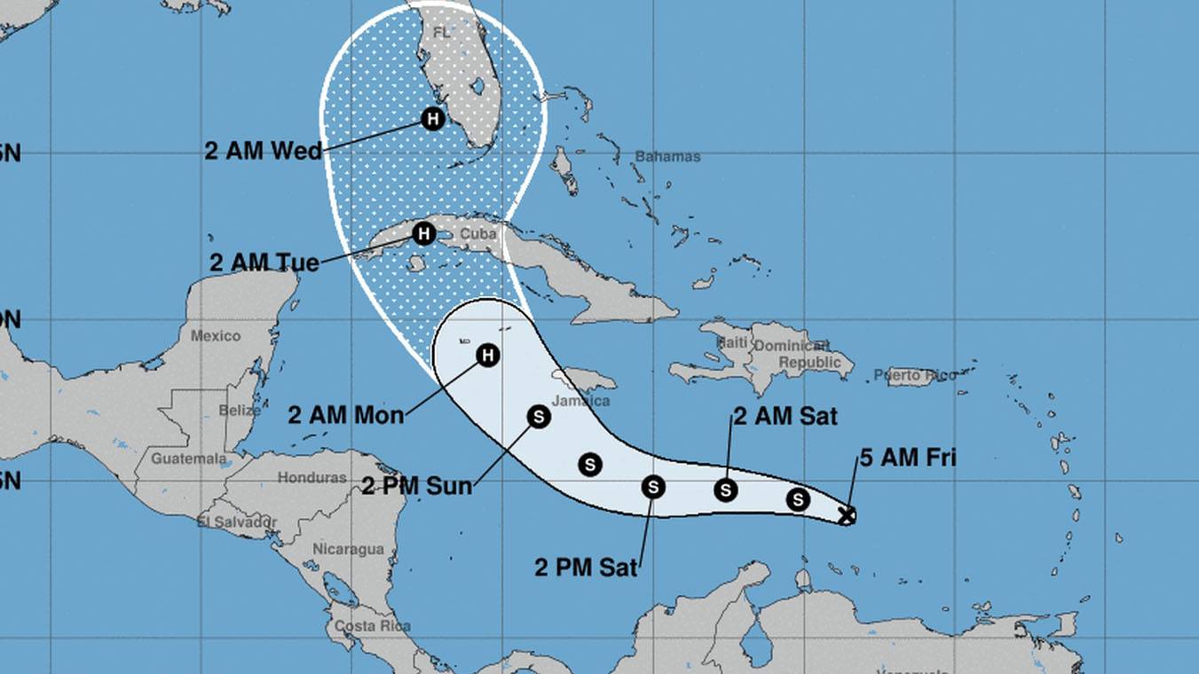 Map: The Gulf Stream – Sun Sentinel