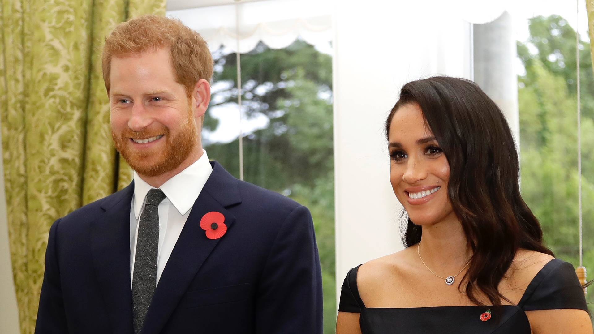 Meghan Markle and Prince Harry on BET Buzz 2021.