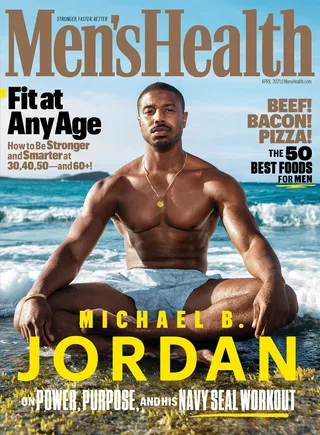 Michael B. Jordan - Michael B. Jordan&nbsp;did not become the&nbsp;Sexiest Man Alive&nbsp;overnight. Instead, it took lots of hard work sculpting his body in the gym, along with some serious dedication to maintaining his healthy lifestyle.&nbsp;Recently, the 34-year-old actor opened up to&nbsp;Men’s Health&nbsp;magazine about his fitness journey, which includes an intense “Navy SEAL Workout” in preparation for his latest film,&nbsp;Without Remorse&nbsp;(available to watch on April 30 via Amazon Prime).The results of the underwater workouts are unmatched. Just take a look at Michael's chiseled chest, rock-solid abs, and bulging biceps on the cover of the magazine. Looking good, bro!&nbsp;&nbsp; Men's Health Magazine