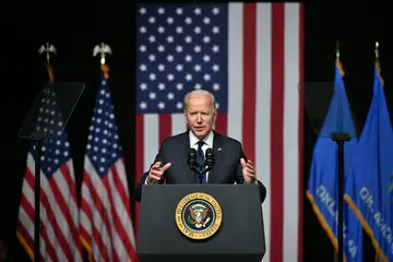 President Joe Biden on BET Buzz 2021