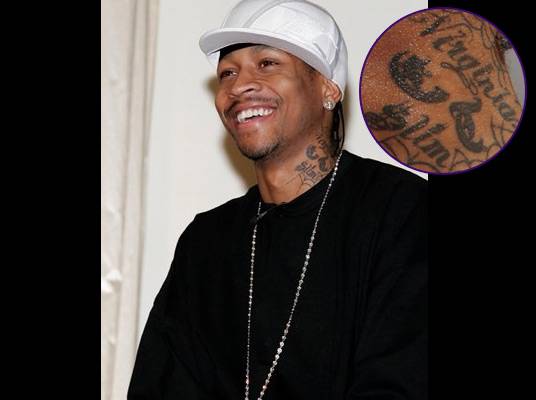 Allen Iverson - Allen - Image 6 from Tatt'd Up Spotlight: Hometown Tattoos  | BET