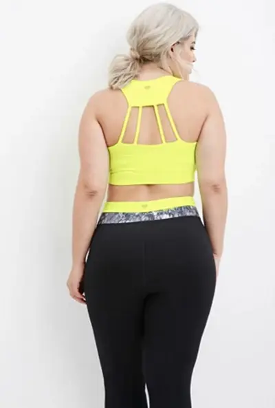 Laddered-Cutout Sports Bra - A larger bust shouldn’t mean a boring sports bra. These cutout straps give mad support and the design is super flattering. You better werk in that hip hop dance class in this.&nbsp;(Photo: Forever 21)