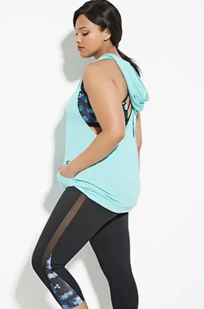 Active Pullover - Throw this sleeveless hoodie on before or after your next yoga class to keep you warm and toasty.(Photo: Forever 21)