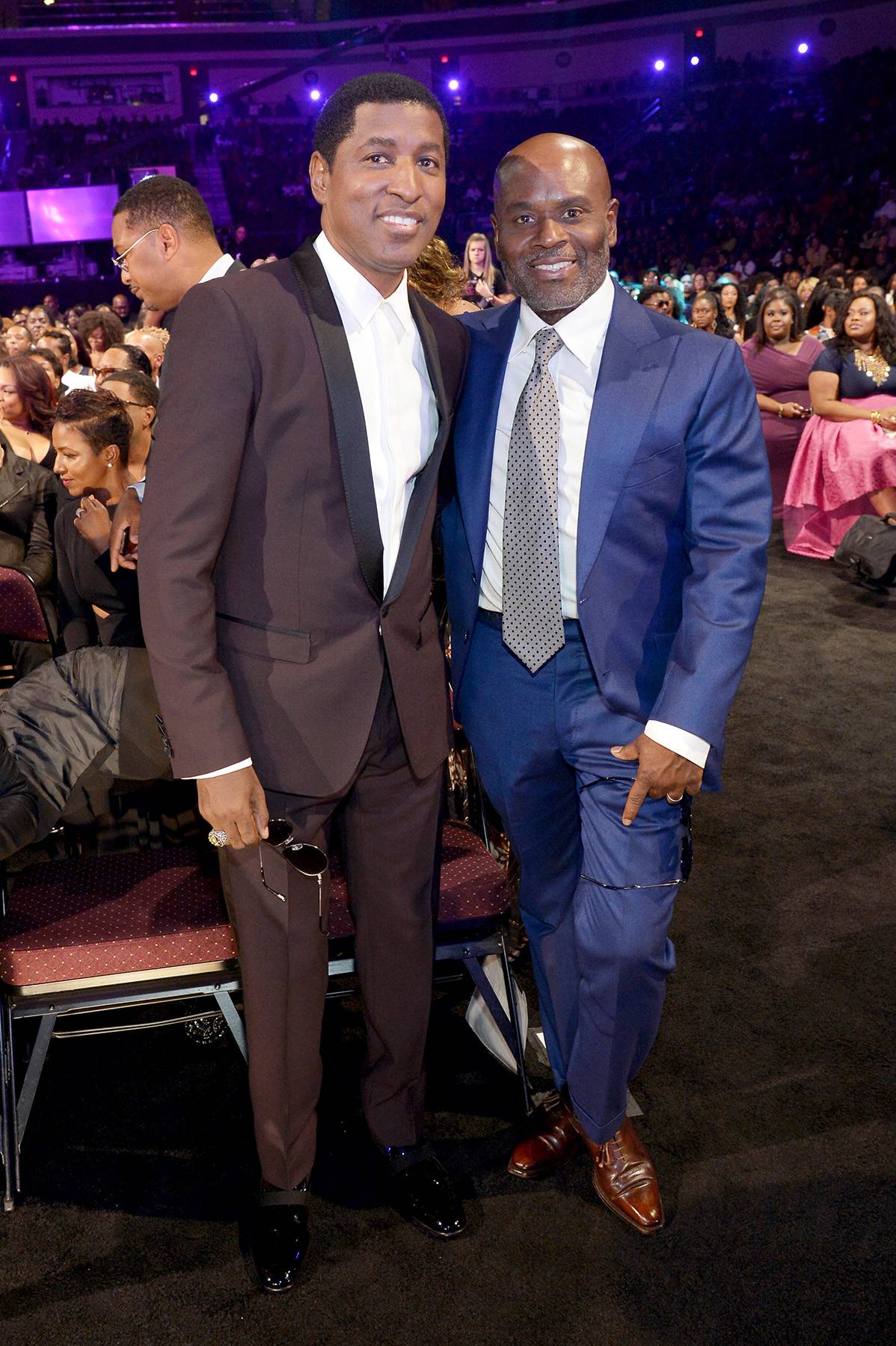LaFace of the Label: L.A. Reid - Kenneth &quot;Babyface&quot; Edmonds and L.A. Reid got their start in the music business together in the R&amp;B group, The Deele. And it's been quite a long and remarkable road of success for them, from Grammy-award winning songs to writing, producing and developing for some of the most established megastar artists. (Photo: Paras Griffin/BET/Getty Images for BET)