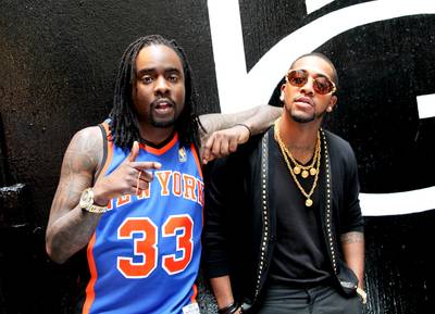 Omarion - Wale welcomed Omarion to the MMG family when the two rocked out on&nbsp;Self Made Vol. 2.&nbsp;While O was a little hurt after his love went &quot;M.I.A.,&quot; Wale explained that's the way love goes: &quot;Loving too much will leave you blurred and I ain't pledge Sigma.../Talk is cheap, knew I should've kept the receipt.&quot;(Photo: Johnny Nunez/WireImage)