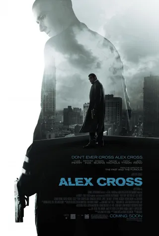 Alex Cross, Monday at 8:30P/7:30C - Tyler Perry's handling business. Encore on Tuesday at 10:30A/9:30C.(Photo: Summit Entertainment)