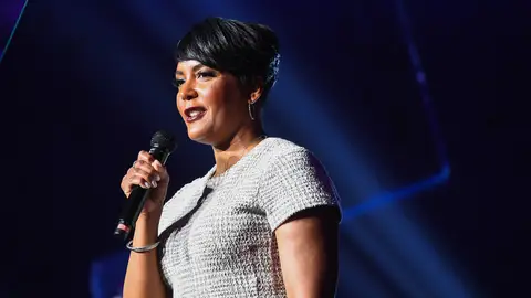ATLANTA, GEORGIA - MARCH 21:  Atlanta Mayor Keisha Lance Bottoms speaks onstage during 2019 Beloved Benefit at Mercedes-Benz Stadium on March 21, 2019 in Atlanta, Georgia. (Photo by Paras Griffin/Getty Images)