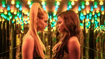 Riley Keough and Taylour Paige on BET Buzz 2021