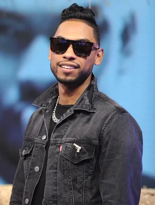 Miguel - When you want an artist to collaborate with, call Miguel. By far, he has been the rising star of the R&amp;B world, so it's no surprise that he's nominated for Best Male R&amp;B/Pop Artist, Coca-Cola Viewers Choice and Video of the Year for Adorn.&nbsp; (Photo: John Ricard / BET)