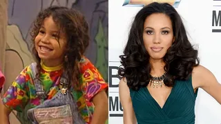 Jurnee Smollett - Jurnee Smollett was all smiles and hair as the grade school cutie Denise Frazer in Full House. She's grown up to be quite the stunner and we're glad to see the Temptation: Confessions of a Marriage Counselor star replace her overalls with more stylish finds.   (Photos from left: ABC, Frazer Harrison/Getty Images for ABC)