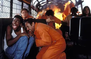 Money Talks - By 1997, Chris Tucker was starring alongside A-list acts leading men Charlie Sheen and Bruce Willis, appearing in Money Talks and The Fifth Element, respectively.(Photo: New Line Cinema)