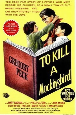 To Kill a Mockingbird - To Kill a Mockingbird is about the trial of a Black man falsely accused of rape in the Jim Crow South and the family of the brave lawyer who defends him. (Photo: Universal Pictures)