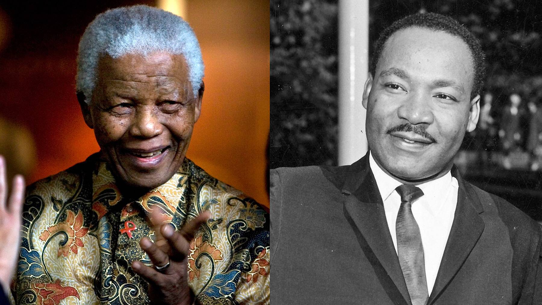 Nelson Mandela Martin Luther King Jr.