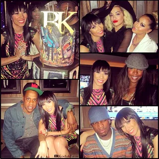 Bridget Kelly @eyesofbk - BET Music Matters songstress Bridget Kelly parties it up with just about everybody for her 27th birthday and enjoys a cake fit for a mega-star on the rise. #Turnup&nbsp;(Photo: Instagram via Bridget Kelly)