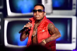 ATLANTA, GA - OCTOBER 09: Kid Ink performs onstage at the BET Hip Hop Awards Show 2015 at the Atlanta Civic Center on October 9, 2015 in Atlanta, Georgia. (Photo: Paul R. Giunta/BET/Getty Images for BET Networks)