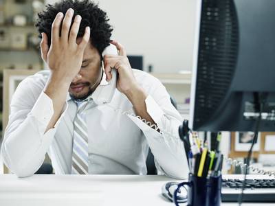 Everybody's Working for the Weekend - Among the most difficult conditions to bear in the workplace, 33 percent of Americans said on-the-job stress was the worst, according to a Gallup poll released Nov. 12. Twenty-eight percent said they were dissatisfied with the amount of money they make.&nbsp;(Photo: GettyImages)