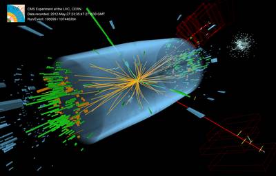 The God Particle - In July, scientists discovered the Higgs boson,&nbsp;nicknamed &quot;The God Particle,&quot; which is space matter that populates the universe and explains why particles have mass and, arguably, explains the origins of the universe.&nbsp;(Photo: Courtesy CERN)