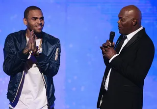 AOL Fandemonium Award – Chris Brown - With the help of his devoted Team Breezy fanbase, Chris Brown closed out the night by winning the AOL Fandemonium Award.