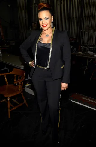 Faithful - Singer Faith Evans attends the 2012 BET Awards at the Shrine Auditorium on July 1, 2012, in Los Angeles. (Photo: Mark Davis/Getty Images For BET)