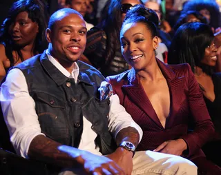Monica and Shannon Brown - : LOS ANGELES, CA - JULY 01: Singer Monica (R) and NBA player Shannon Brown attend the 2012 BET Awards at The Shrine Auditorium on July 1, 2012 in Los Angeles, California. (Photo: Christopher Polk/Getty Images For BET)