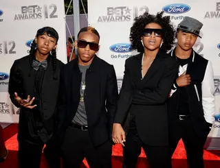 Mindless Behavior - Viewers' Choice Award winners, Mindless Behavior, bring their PG13 swag to the red carpet. They're such an adorable quartet. &nbsp;(Photo: Mark Davis/Getty Images for BET)