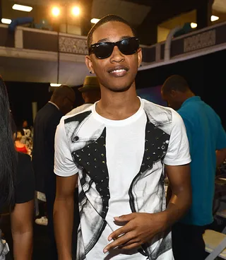 On the Come Up - Singer Jacob Latimore brought his brand of cool backstage at the BET Awards.(Photo: Alberto E. Rodriguez/Getty Images For BET)