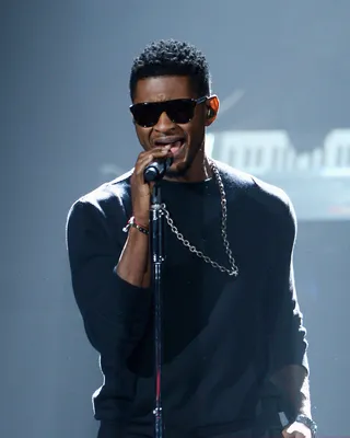 Singer Usher performs onstage at day 3 of the 2012 BET Awards rehearsals held at The Shrine Auditorium on June 30, 2012 in Los Angeles, California.  (Photo: Michael Buckner/Getty Images For BET)