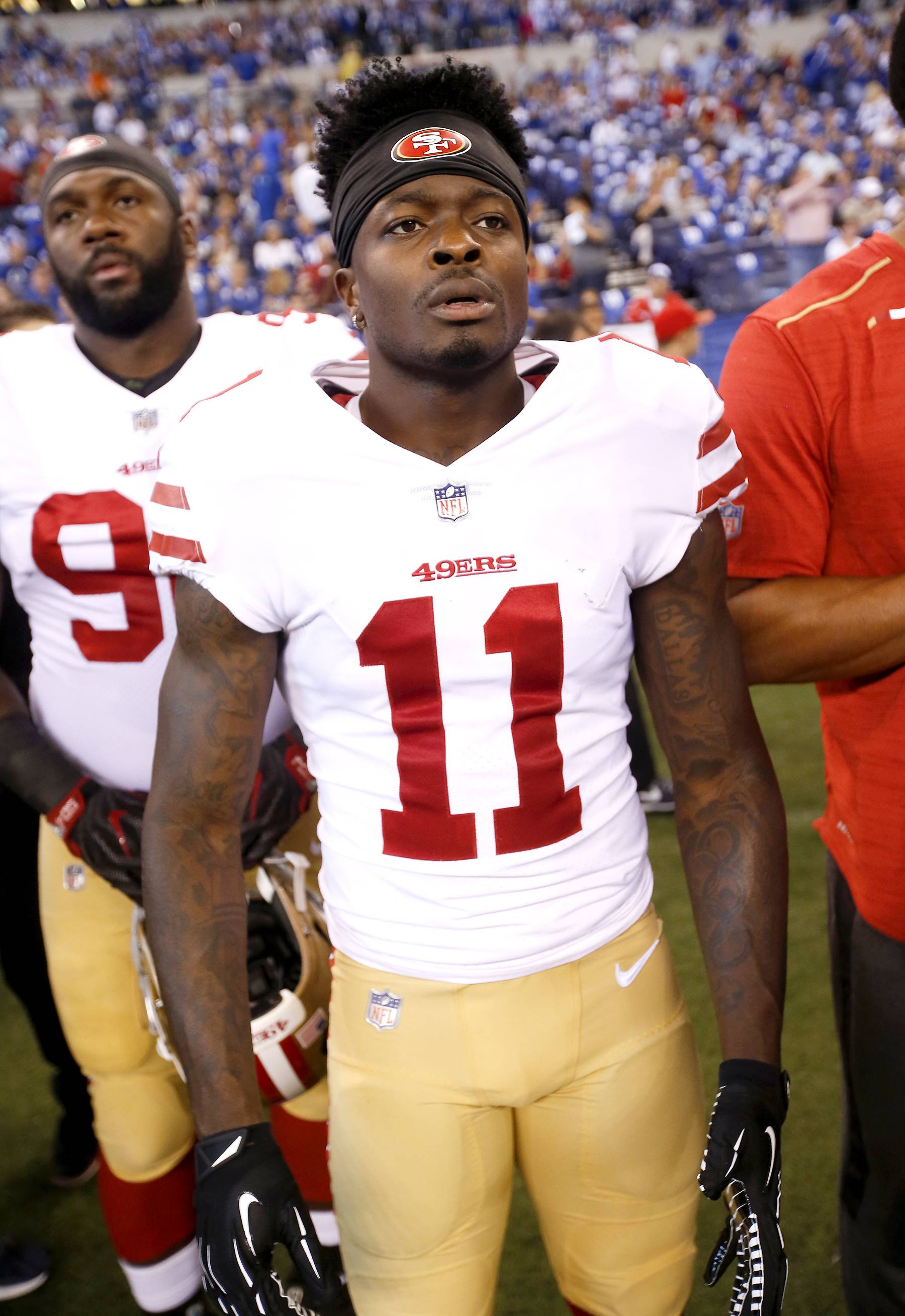 49ers' Marquise Goodwin shares tragic news of death of his prematurely born  son - The Washington Post