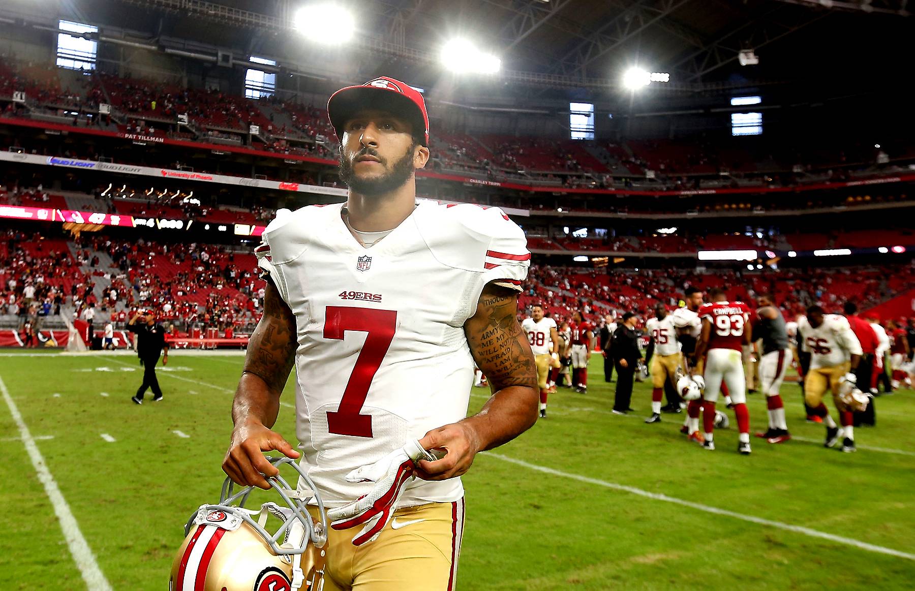 49ers' promotion of Colin Kaepernick may strengthen his social platform