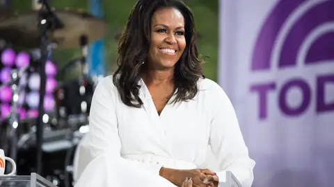 TODAY -- Pictured: Michelle Obama on Thursday, October 11, 2018 -- (Photo by: Nathan Congleton/NBCU Photo Bank/NBCUniversal via Getty Images via Getty Images)