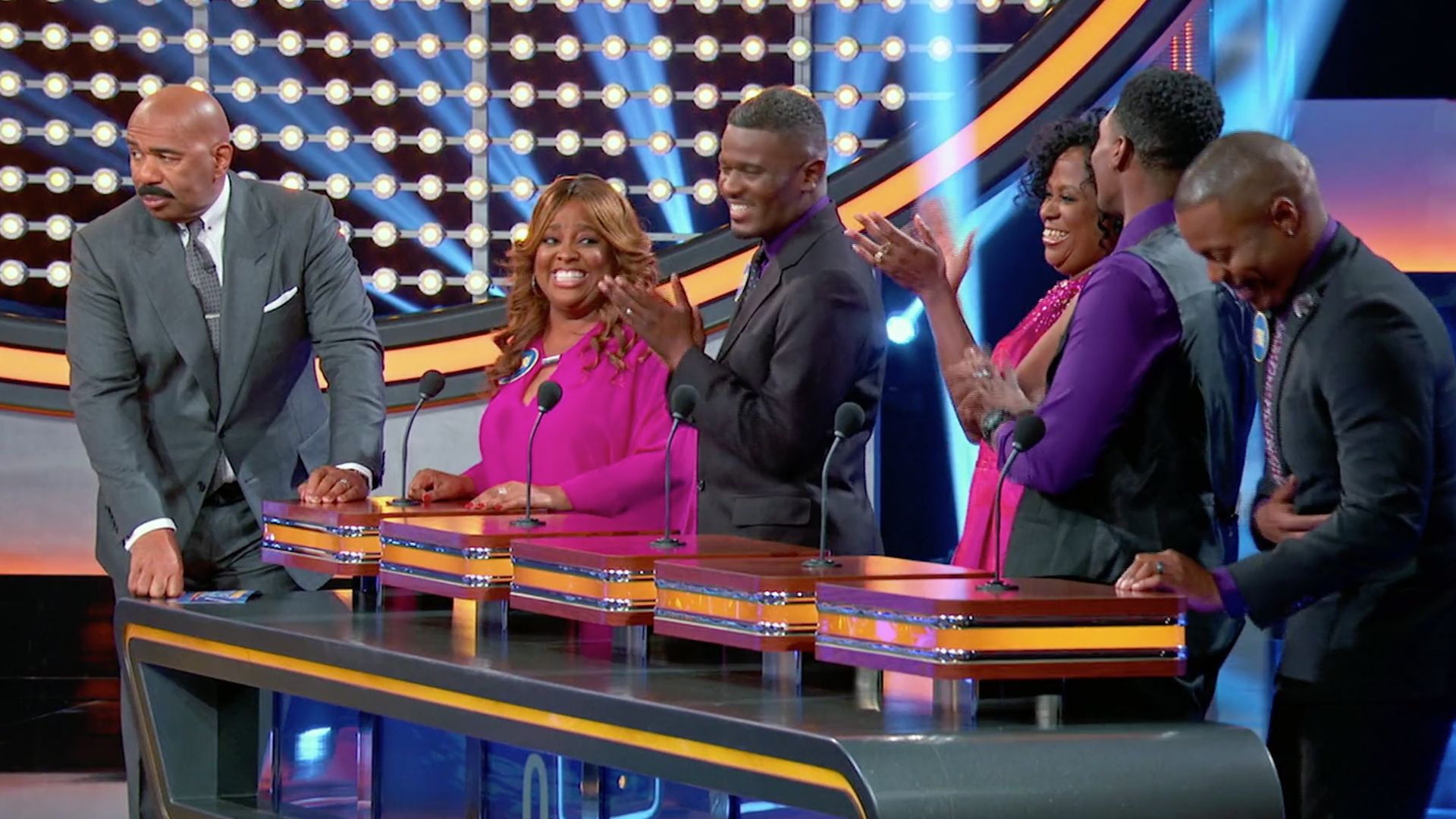 The Stars Face Off on Celebrity Family Feud (Video Clip) BET