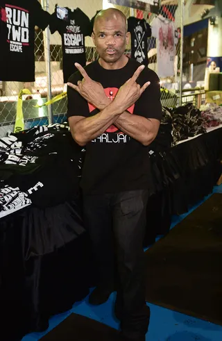 Zombie-phile - Darryl 'DMC' McDaniels of Run DMC attends &quot;The Walking Dead Escape&quot; Infects Atlanta at Phillips Arena in Atlanta. (Photo: Prince Williams/Getty Images)