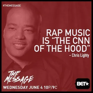 Chris Lighty on How Hip Hop Is Received - The late hip hop executive is clear about how hip hop helps share the plight of the inner city to the world.  (Photo: BET)