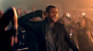 "DJ Got Us Fallin' in Love" Is VEVO Certified – October 10, 2013 - Accomplishing the feat of becoming a VEVO certified artist is no easy walk and the mega single "DJ Got Us Fallin' In Love" gave Usher that certification. The single nabbed 100 million views by its October 2013 crowning and currently has over 114 million views.(Photo: Jive Records)