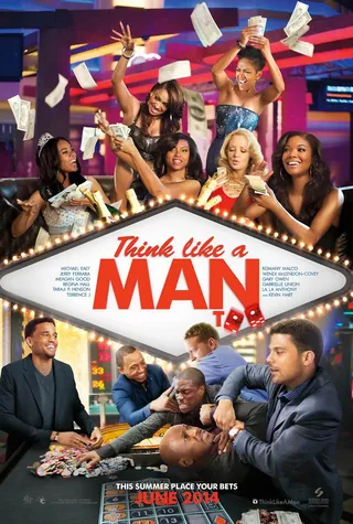 Think Like a Man Too: June 20 - The Think Like a Man couples are back in the highly anticipted sequel. This time it's for a his and hers romantic weekend in Vegas celebrating the nuptials of one of the pairings. The all-star cast of Kevin Hart, Gabrielle Union, Michael Ealy, Regina Hall, Romany Malco and Taraji P. Henson.  (Photo: Screen Gems)