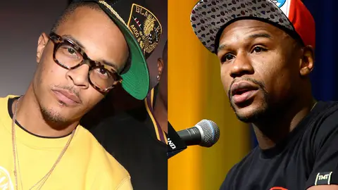 Where's the Love? - During Memorial Day Weekend festivities in Las Vegas, T.I. ran up on Floyd Mayweather because of some miscommunication regarding Floyd's relationship with T.I.'s wife,&nbsp;Tiny. The two had a minor scuffle and Floyd explained his relationship with Tiny to the public, stating that they've been friends for years and that he'd never disrespect her or her marriage. Tiny, on the other hand, has been hinting that T.I. has been unfaithful on social media. Hopefully the hip hop Huxtables work it out!   (Photos from left: Johnny Nunez/Getty Images, Kevork Djansezian/Getty Images)