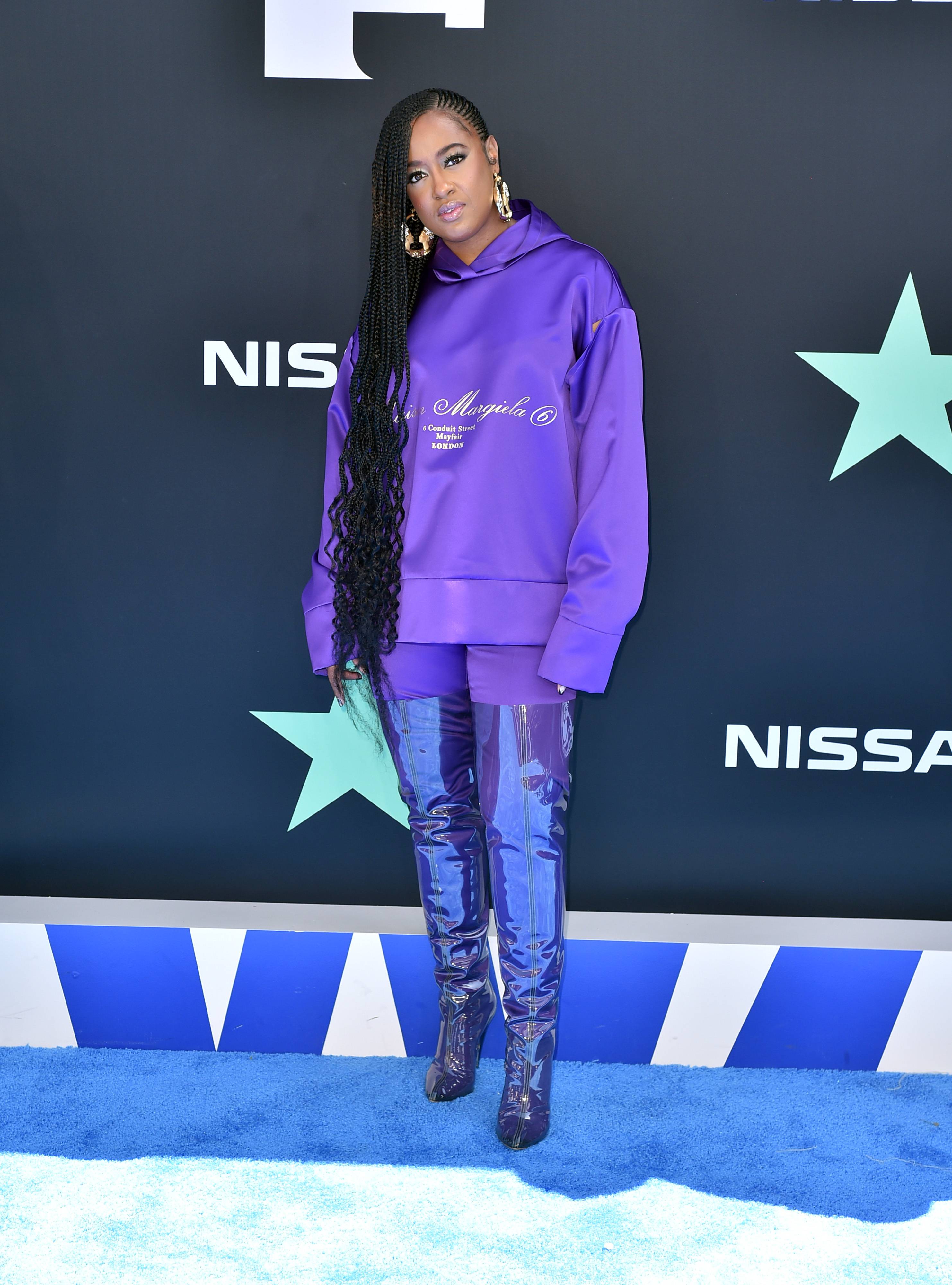 Kiana Ledé  - Kiana - Image 21 from Big Hair And Baby Hairs: See Your  Faves Mary J. Blige, Saweetie And More Incredible Hair Looks At The BET  Awards