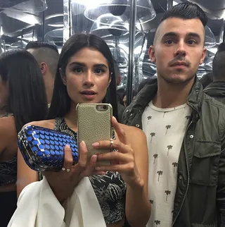 Diane Guerrero - What's better than attending New York Fashion Week? Checking out some of the gorgeous shows alongside your bae. That's what OITNB actress Diane Guerrero did at the Refinery29 &quot;29 Rooms&quot; warehouse&nbsp;installation.(Photo: Diane Guerrero via Instagram)