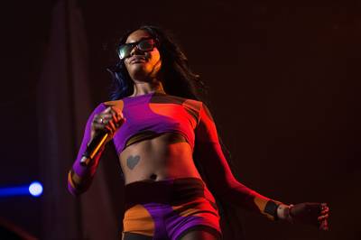 Azealia Banks = Pac?s Unflinching Honesty - At this point in Azealia Banks? mercurial career, the fearless (and some say reckless) Harlem rhyme vixen?s greatest hits album would be dominated more by her seemingly endless list of verbal and social media smackdowns than actual songs. ?All of y?all b***hes are whack and make boring music and rip all ur styles off the downtown NYC girls,? she dismissed of Miley Cyrus, Taylor Swift and Nicki Minaj following their much talked about MTV Video Music Awards beef-triangle. At times cringe-worthy, other times refreshing, Banks keeps it real to unfiltered Tupac-ish heights.(Photo: Cassandra Hannagan/Getty Images)