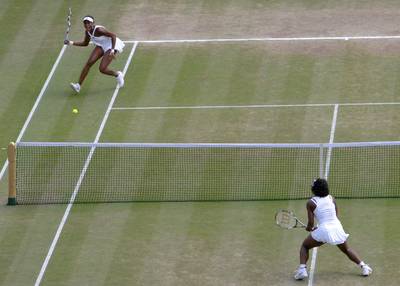 2008 Wimbledon FinalWinner: Venus Williams  - Venus entered the 2008 Wimbledon tournament as its defending champion and left still holding her crown following a 7-5, 6-4 win over Serena. To date, the win serves as Venus's ninth and last Grand Slam singles title.(Photo: REUTERS/Alessia Pierdomenico /Landov)