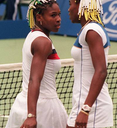 1998 Australian OpenWinner: Venus Williams - They've been playing against each other since they were kids, but the 1998 Australian Open marked the first time that the Williams&nbsp;sisters faced off in professional play. Venus hadn't even turned 18 when she scored a 7-6 (4), 6-1 second round victory over her 16-year-old sister.&nbsp; (Photo: TORSTEN BLACKWOOD/AFP/Getty Images)